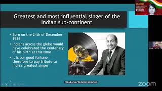 The Impact of Mohammed Rafi’s songs  on the Indian Diaspora