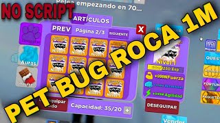 COMO BUGEAR PETS EN ROCA 1M MUSCLE LEGENDS / ROBLOX