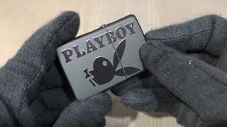 【ZIPPO】美系~PLAYBOY-班尼兔-黑色烤漆打火機NO.49342