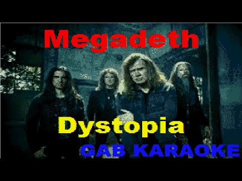 Megadeth - Dystopia (GB) - Karaoke Instrumental Lyrics - YouTube