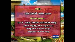 పసిడి పంటలు || వివిధ పంటలలో ఎలుకుల నివారణ   #ddsaptagiri