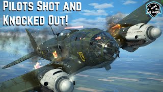 Pilots Shot and Knocked Out - Epic Crash Compilation IL2 Great Battles Historical Flight Sim V11