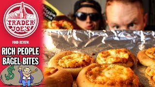 Rich People Bagel Bites from Trader Joe's Food Review