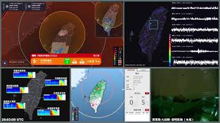 2023/04/01 04:00:51 屏東縣三地門鄉 M4.3 |  04:02:17 苗栗縣泰安鄉 M4.2