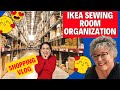 Ikea Sewing Room Organization Stuff | Small Things To Keep You Straight