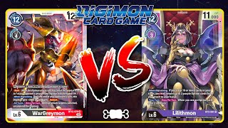 Digimon TCG Locals Finals | WarGreymon vs. Lilithmon Loop | BT14 Tournament