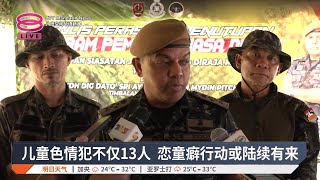 儿童色情犯不仅13人 恋童癖行动或陆续有来【2024.12.29 八度空间华语新闻】