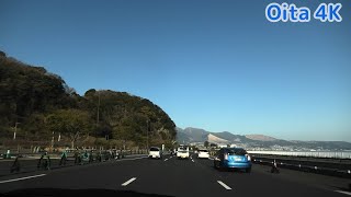 Japan Drive Oita 4K/30p National Route10  Oita → Beppu