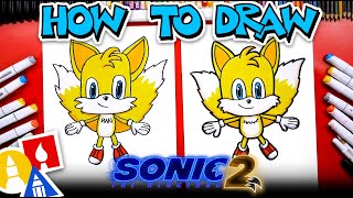 How To Draw Tails From Sonic The Hedgehog 2