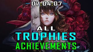 Bloodstained Ritual of the Night - All Trophies \u0026 Achievements in 07:04:07