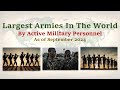 Top 10 Largest Armies in the World (2024 Update) | TV Intellect