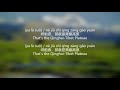 li na the qinghai tibet plateau lyrics translation pinyin 李娜 青藏高原【中英文歌词】