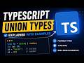 #15 TypeScript Union Types Crash Course #typescript  #javascript #react #programming