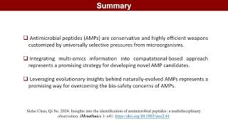 iMetaOmics | Identification of antimicrobial peptides: A multidisciplinary observation