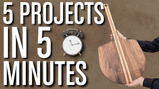 Easy Woodworking Projects in 5 Minutes | Episode 2