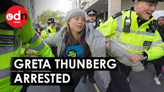 Greta Thunberg Arrested After Disrupting London Oil Summit