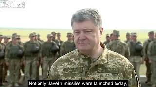 Ukraine Conducts First US-Supplied Javelin Rocket Launchers