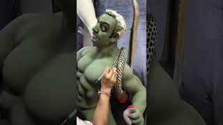 Kumartuli Durga Thakur Eye Painting / Kumartuli Durga Pratima Eye Painting #sorts