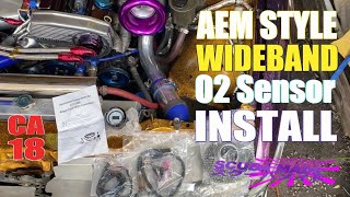 Wideband O2 Gauge Install - Nissan Silvia