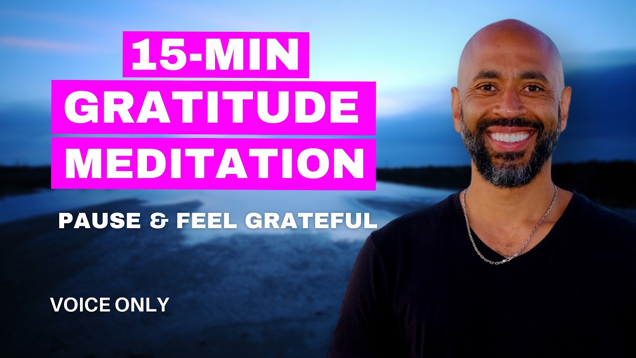 15 Minute Guided Meditation For Gratitude Increase Your Happiness
