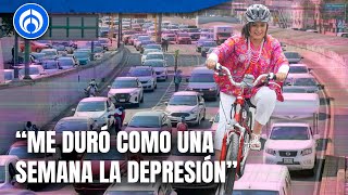 Xóchitl Gálvez entró en depresión al dejar la bicicleta por su campaña electoral