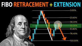 🔴 The Ultimate Fibonacci Retracement \u0026 Extension Strategy Explained