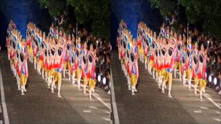 とらっく！2012おきゃくよさこい春宵祭（三翠園横坂道）3Ｄ