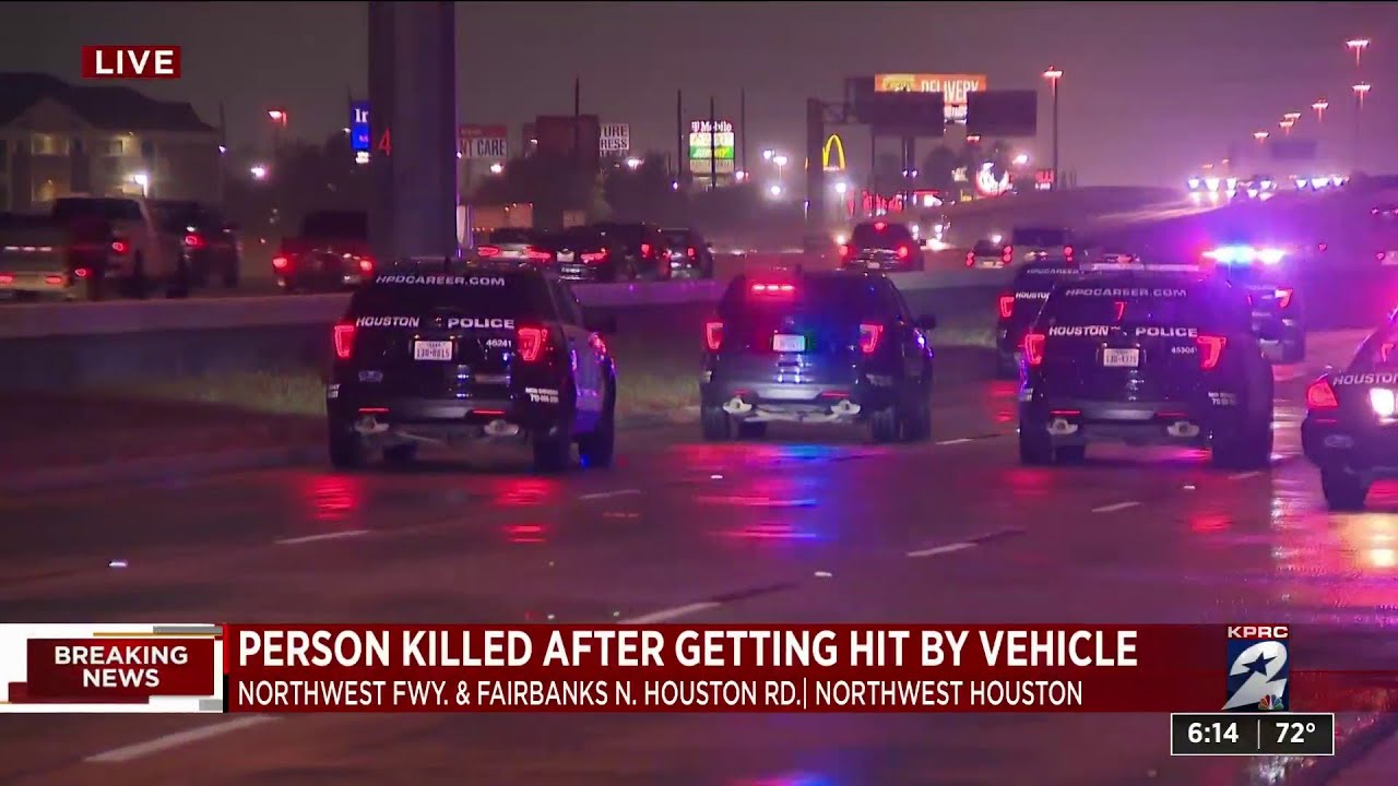 Person Fatally Struck By Vehicle In Northwest Houston, Police Say - YouTube