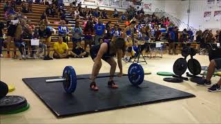 Girls weightlifting: Class 1A-District 14