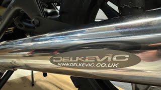 Honda CX500 Delkevic Full Exhaust Unbox and Install @delkevic