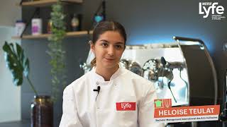 Héloïse, étudiante en Bachelor Management International des Arts Culinaires