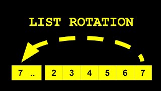 Python List Rotation | Interview Question