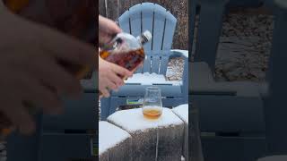 #better than the #beach 22 degrees F, light #snow #ryewhiskey #buckknife #minneapolis #minnesota