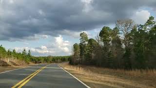 Driving east through Alabama Backroads