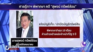 ศาลให้ประกัน “สุพจน์ ทรัพย์ล้อม” หลังสั่งจำคุก 10 เดือน