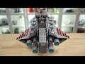 lego star wars 8039 venator class republic attack cruiser review 2009