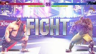 Street Fighter 6 🔥 Qiuqiu (E.Honda) Vs Hotdog29 (#1 Ranked M.Bison) 🔥 SF6 High Level Matches!