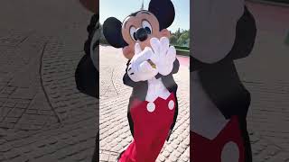 グリーティング‼️ミッキーのアーリーグリの様子【東京ディズニーランド】#tdl #clubmousebeat #ミッキー #mickeymouse   #youtube #disney #shorts