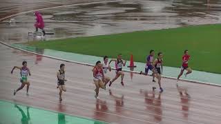 近江高校男子陸上競技部　県選　髙倉１００ｍ　2018.7.7