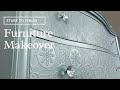 Furniture Makeover | Country Chic Paint Trash to Treasure Dresser Furniture Flip | Start to Finish