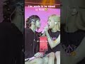 lisa wants to be kissed by rose😂 chaelisamoments chaelisa lichaeng kiss chaelisaisreal