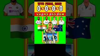 Kohli vs Rohit vs Smith vs Warner❓#shorts #wtcfinal #india #australia #youtubeshorts #cricket #viral