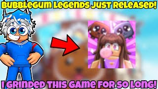 Brand New BUBBLEGUM Game Came Out! (Bubblegum Legends Roblox)