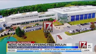 Novo Nordisk offering free insulin