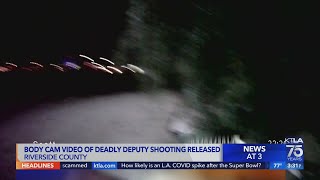 Judge ordered release of police body-cam video in Riverside County fatal shooting