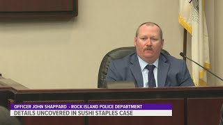 Police detective gives testimony in case of Sushi Staples