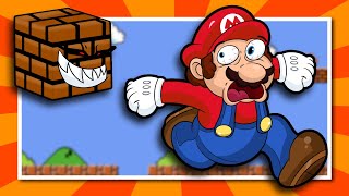 Something is WRONG with Bricks in Super Mario Bros.?! (Funny Mari0 Map Pack)