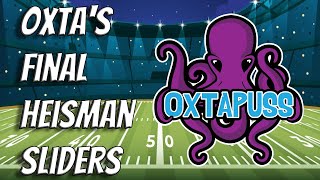 Oxta's Final Heisman Sliders (Gameplay Sliders, XP Sliders, Auto Subs, & User Settings)