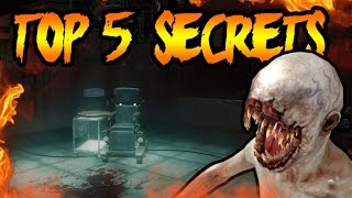 Top 5 FORGOTTEN SECRETS in KINO DER TOTEN! Black Ops Zombies TOP 5 EASTER EGGS You Didn't Know
