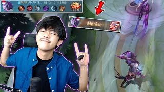 NYOBAIN MOSKOV YANG BARU DI BUFF MOONTON LANGSUNG DAPAT MANIAC - Mobile legends